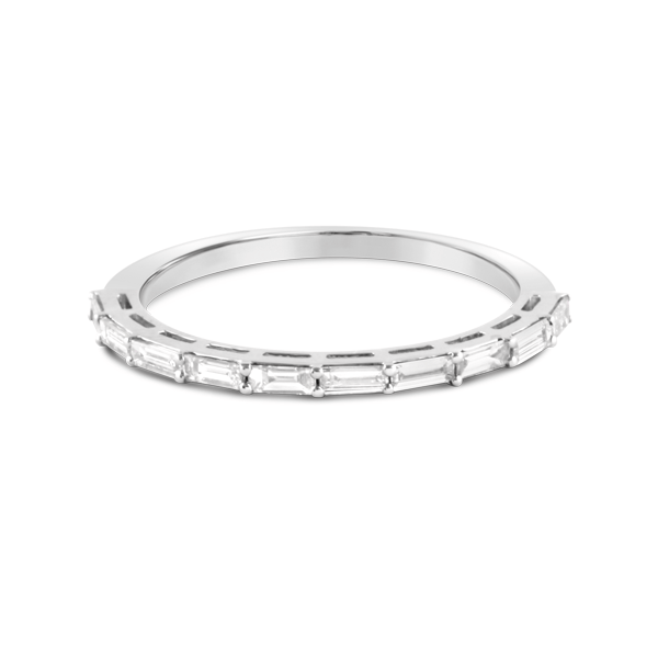 Double Horizontal Baguette X Ring – Kiera NY Jewelry