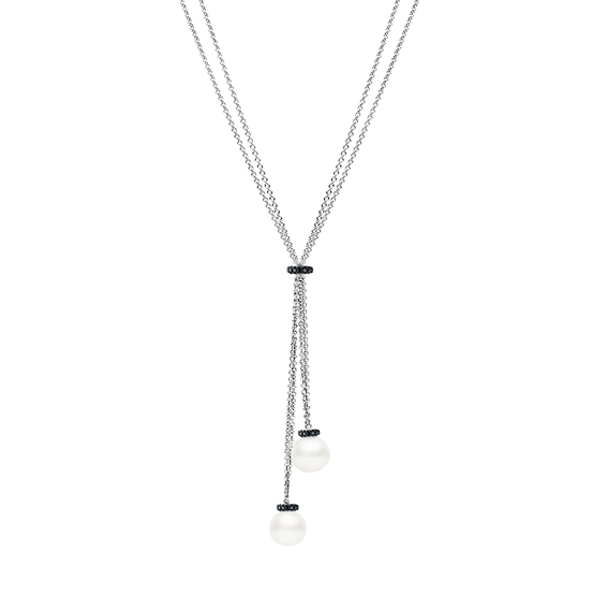 Kailis Black Diamond Tranquility Lariat Necklace